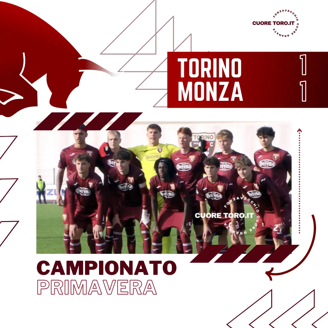 Risultato Primavera Torino Monza