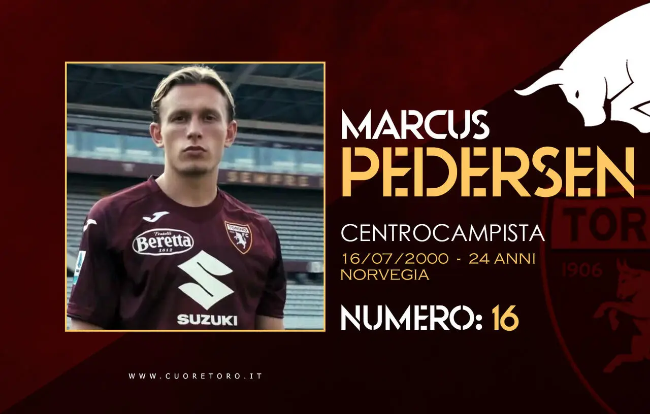 Rosa Torino Fc 2024-2025 - Marcus Pedersen