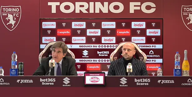 Conferenza stampa di presentazione di Gianluca Petrachi