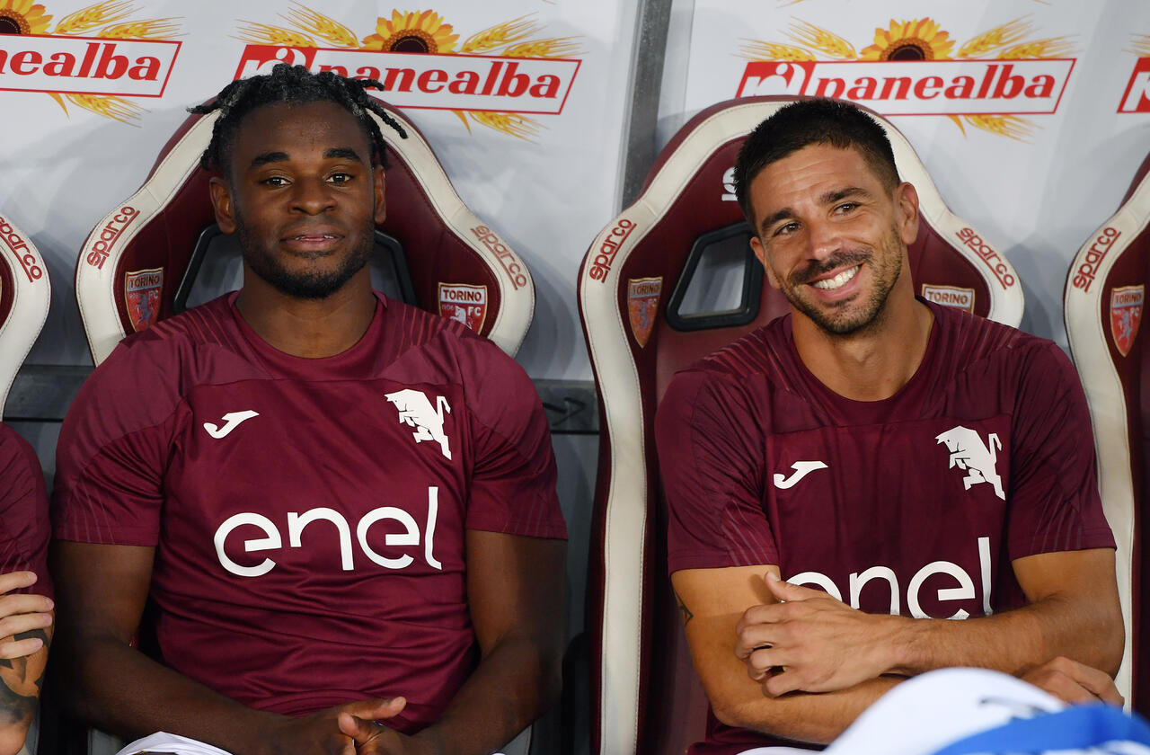 Duvan Zapata e Giovanni Simeone