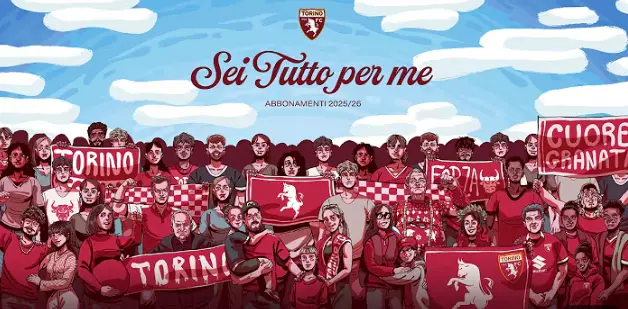 Torino Fc, campagna abbonamenti 2025-2026