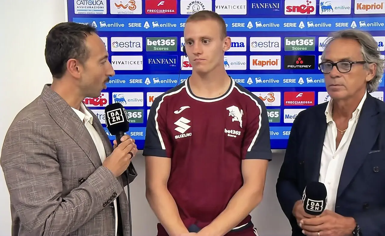 Pietro Comuzzo intervistato su DAZN