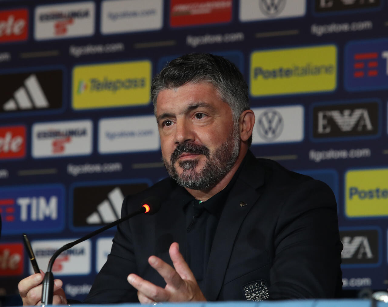 Il ct della Nazionale Gennaro Gattuso