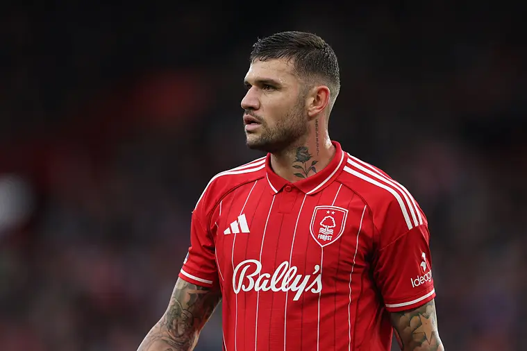 Morato, difensore del Nottingham Forest