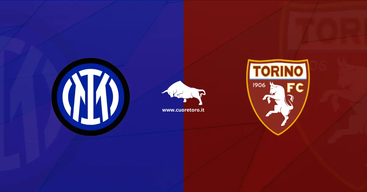 Inter Torino, prima giornata di campionato