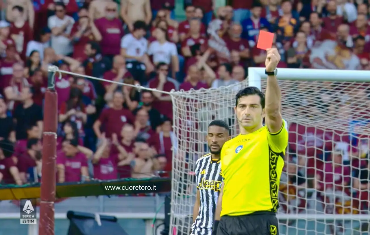 Maresca espelle Juric in Torino-Juventus