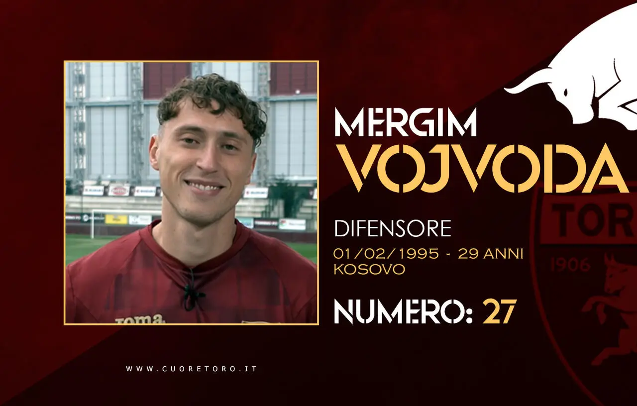 Rosa Torino Fc 2024-2025 - Mergim Vojvoda