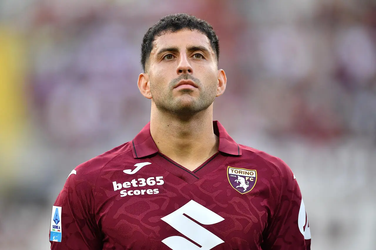 Guillermo Alfonso Maripan of Torino FC looks on during the Serie A match between Torino FC and ACF Fiorentina at Stadio Olimpico di Torino on August 31, 2025 in Turin, Italy.