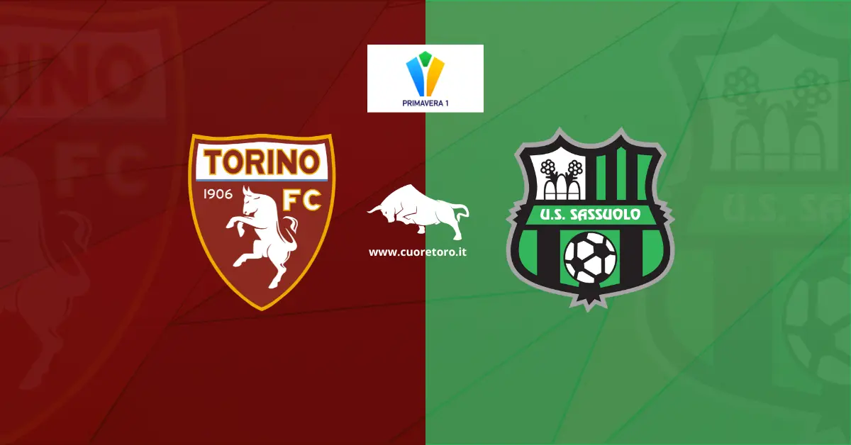 Primavera 1, Torino-Sassuolo