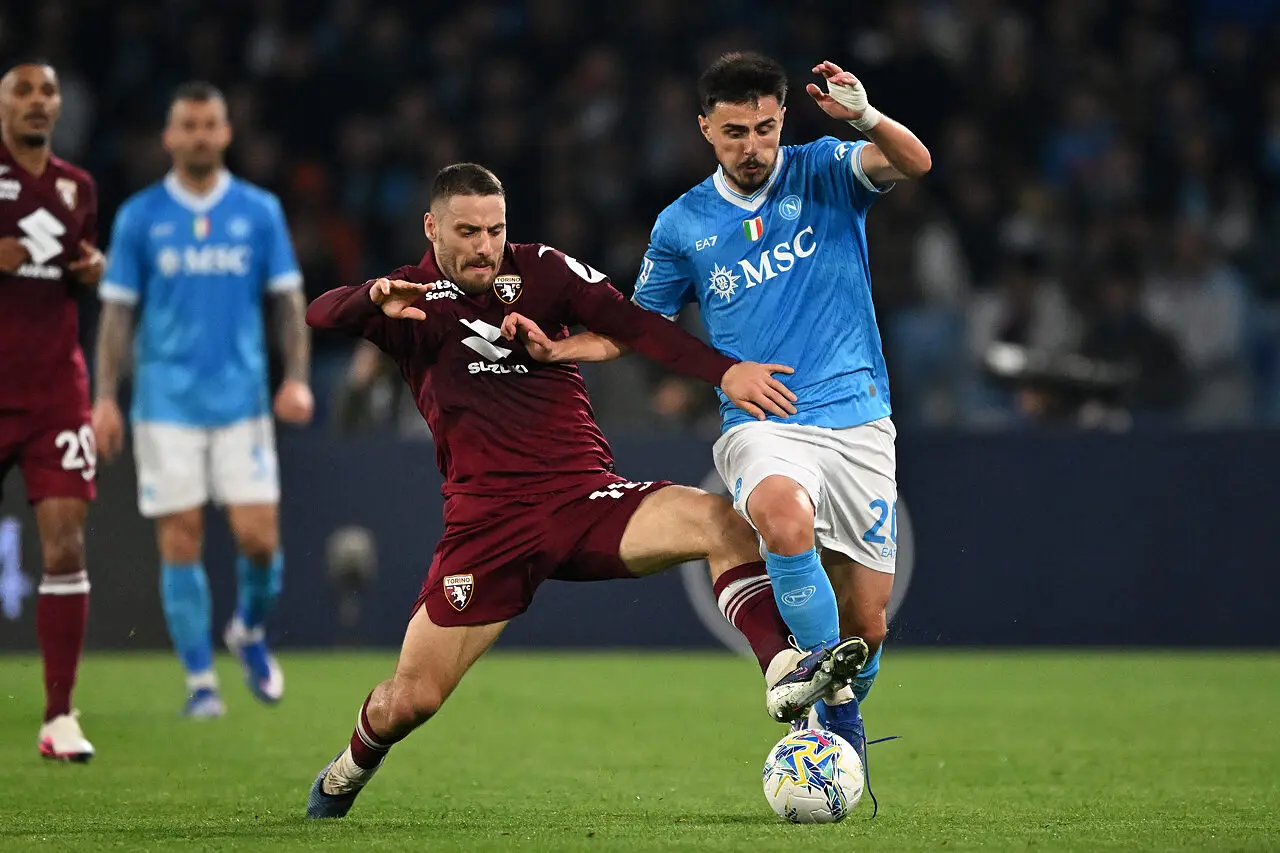 Napoli Torino 2-1 - formazioni e tabellino