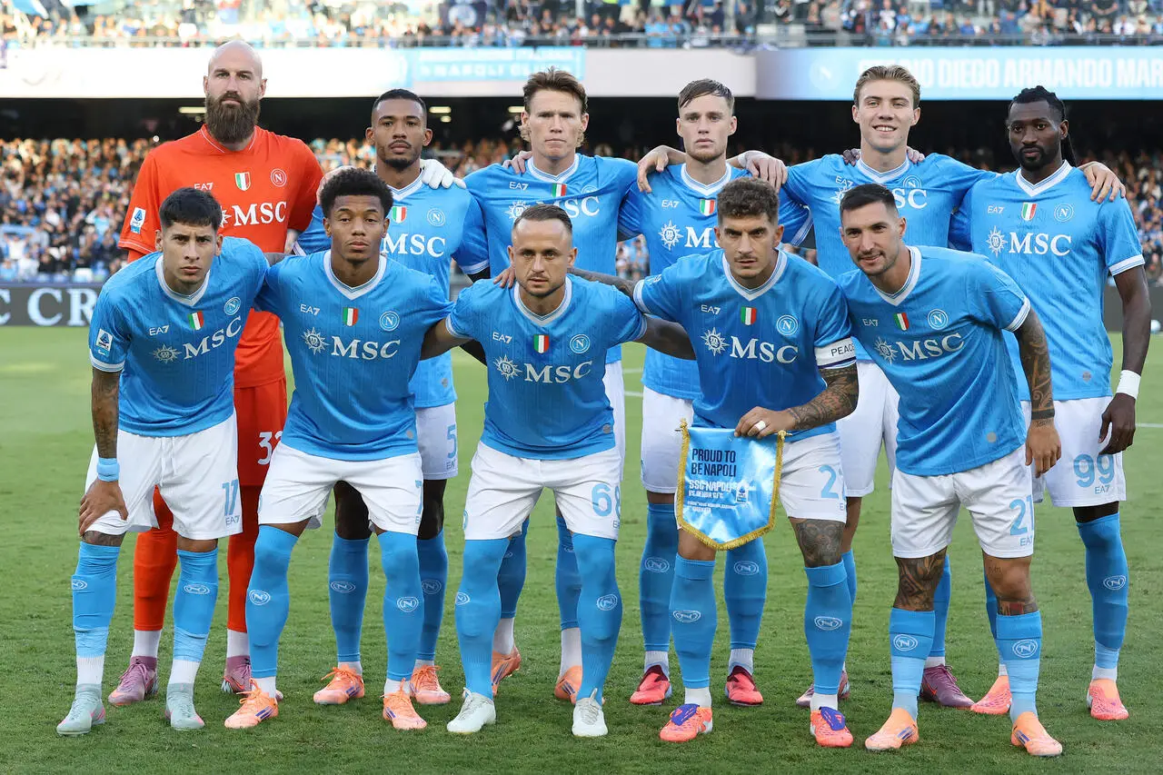 La formazione del Napoli contro il Genoa