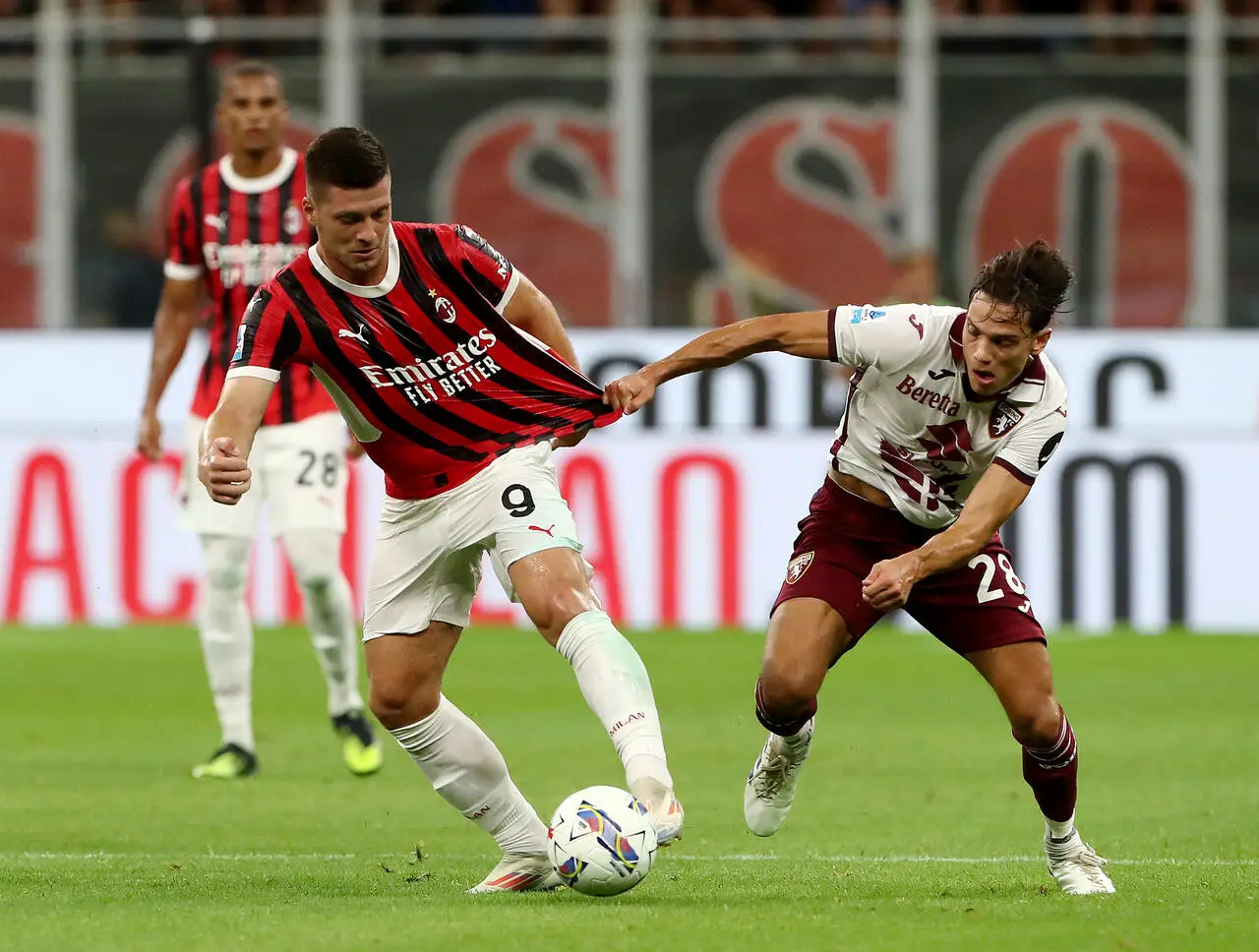 Samuele Ricci in Milan Torino