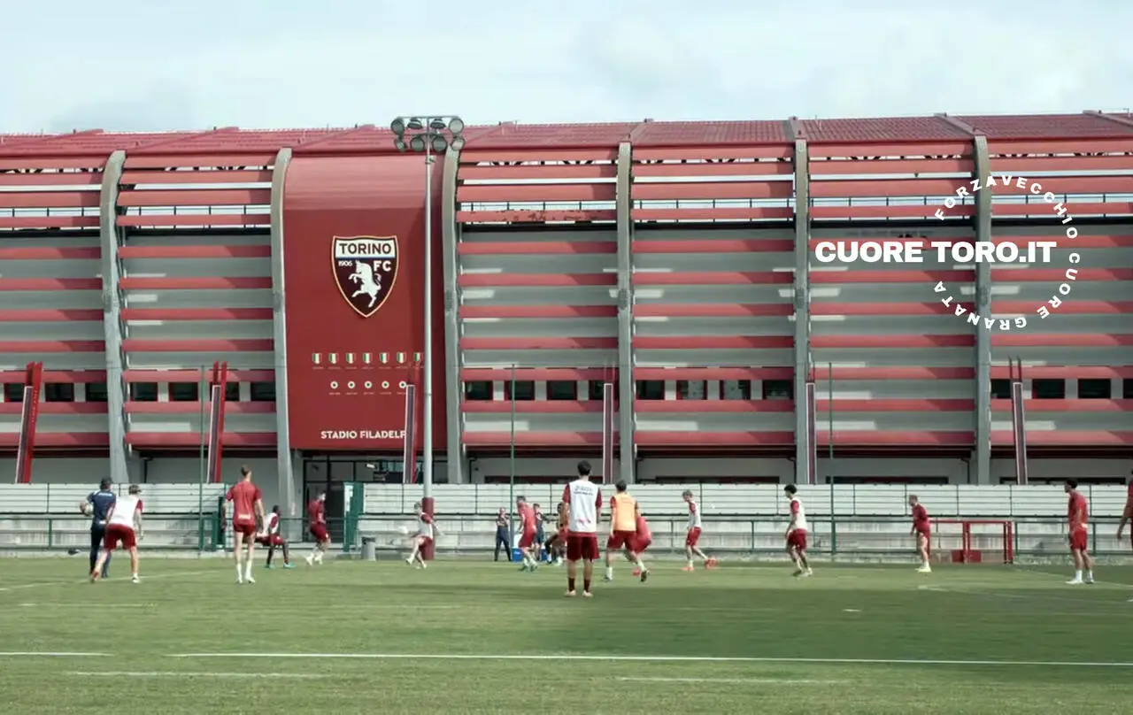 allenamento al Filadelfia