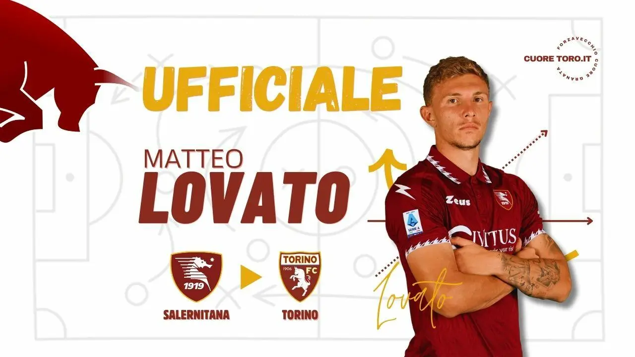 Matteo Lovato dalla Salernitana al Torino