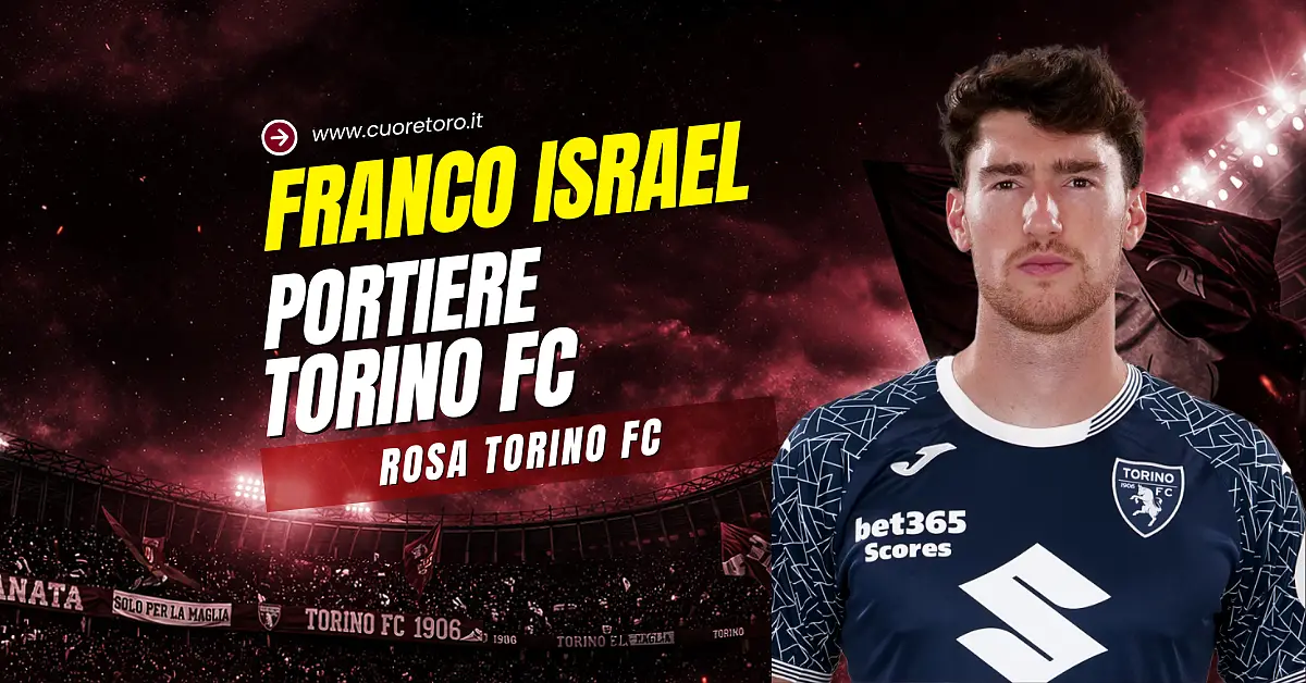Franco Israel, portiere del Torino Fc - news, scheda