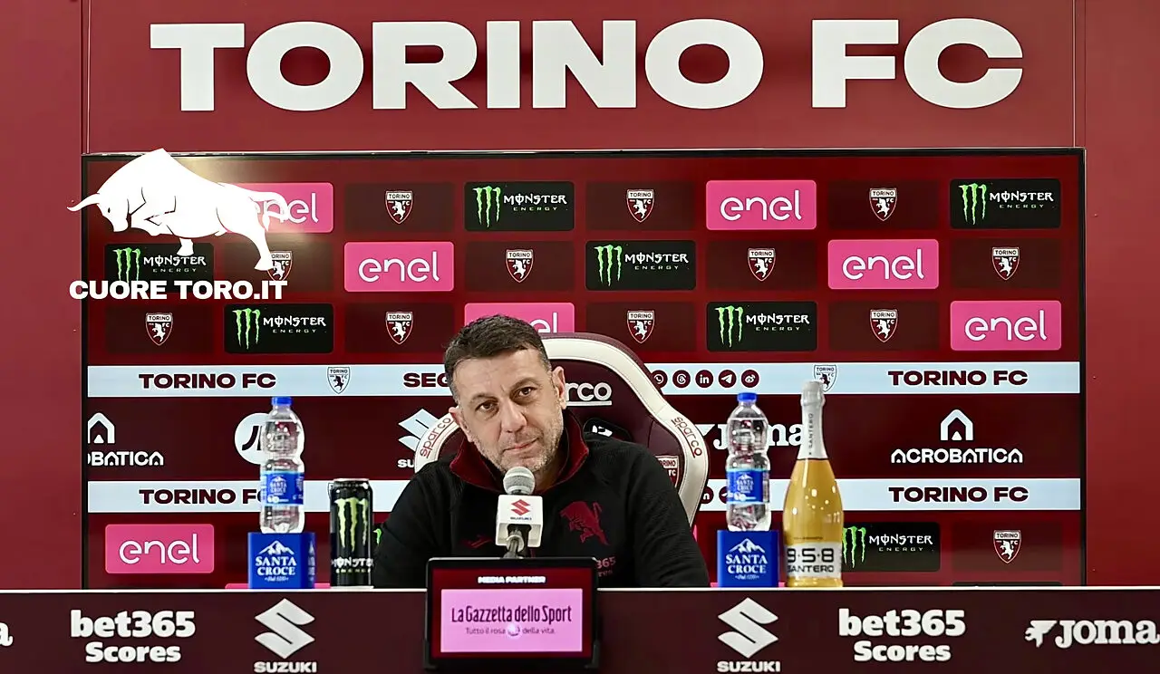 Roberto D'Aversa, conferenza stampa Torino Fc