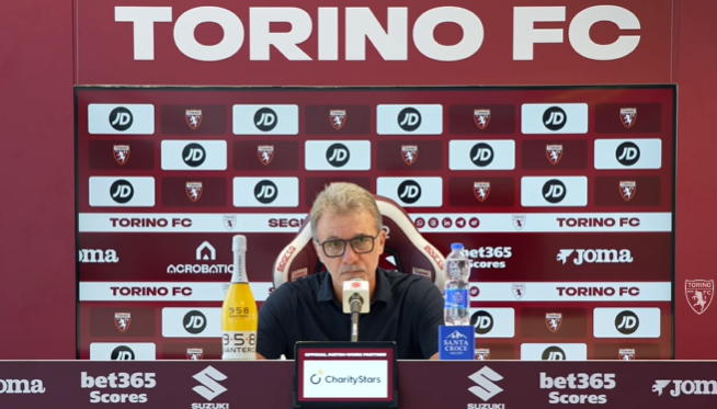 Marco Baroni, conferenza stampa