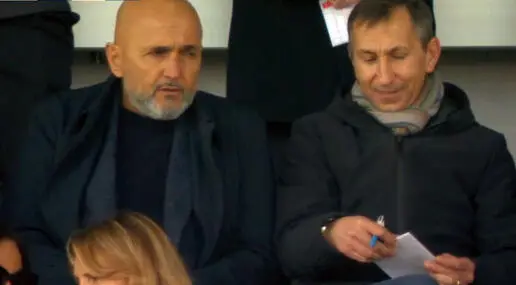Luciano Spalletti e Carmine Nunziata