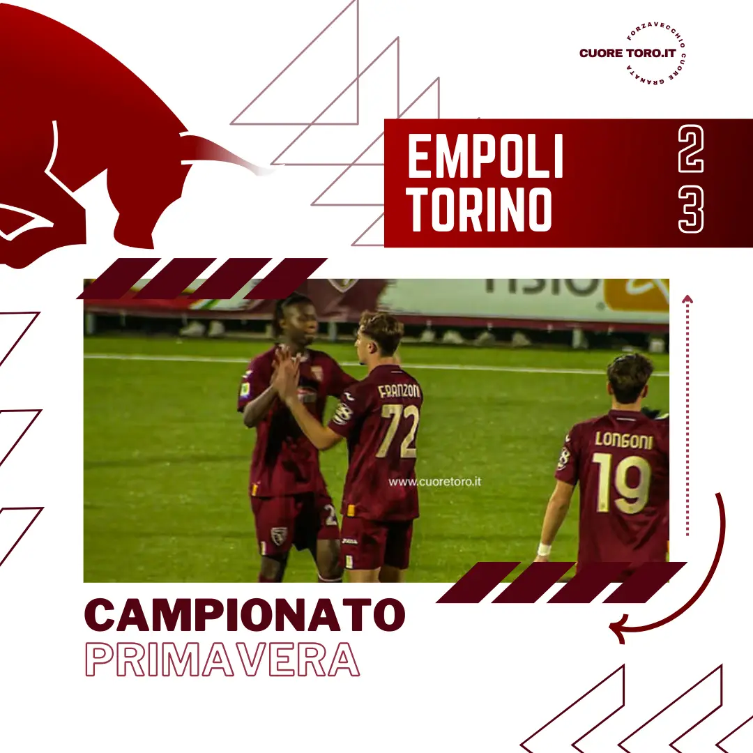 Primavera Empoli Torino