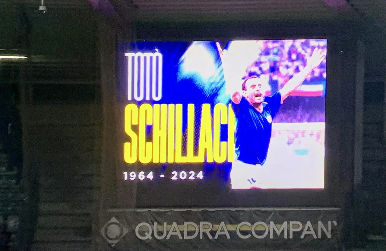 minuto di silenzio Totò Schillaci