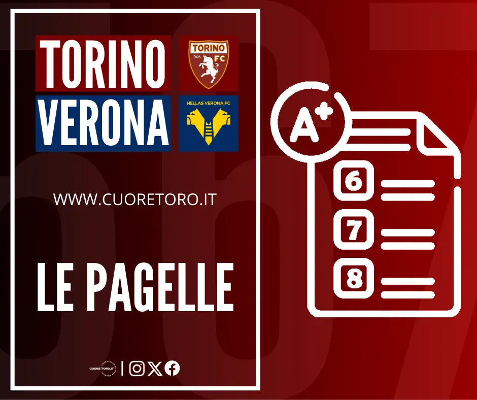 Torino Hellas Verona - Le pagelle