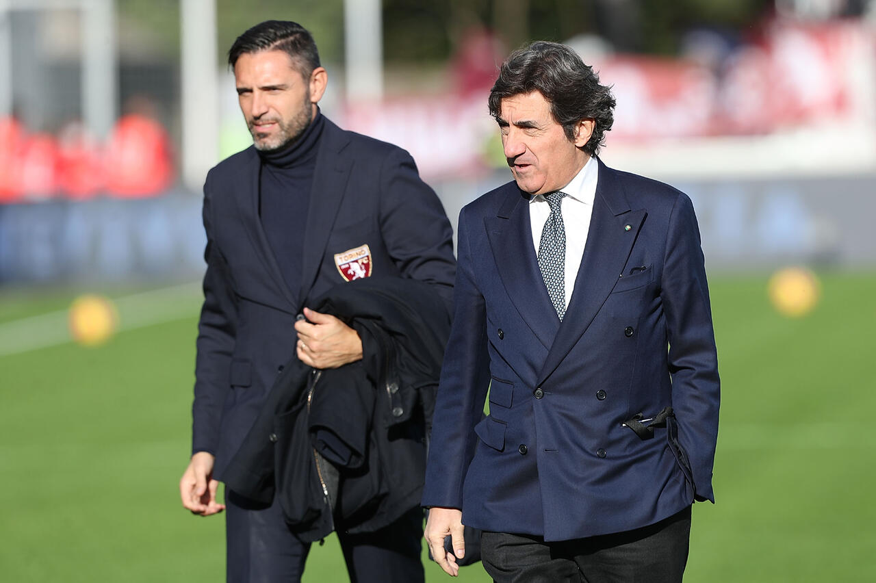 Davide Vagnati e Urbano Cairo