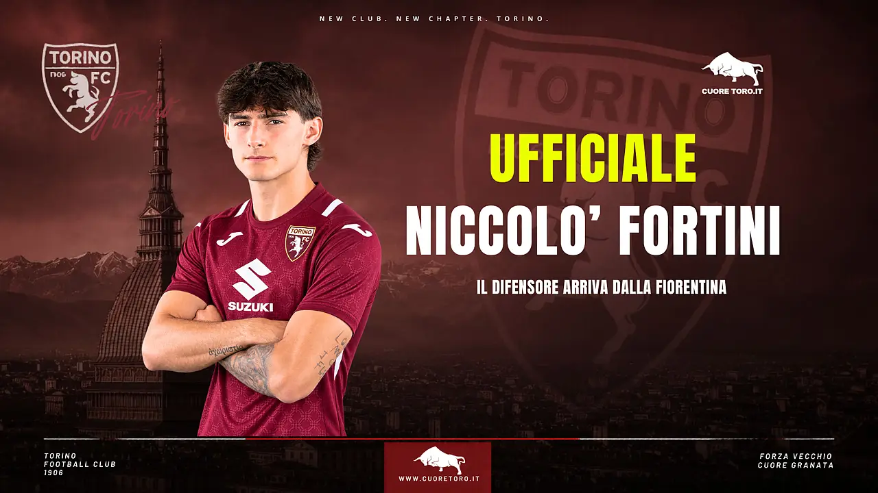 Ufficiale: Niccolò Fortini al Torino Fc
