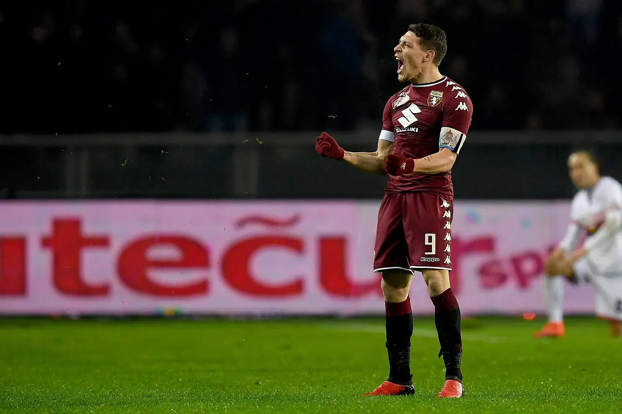 Andrea Belotti, gol in Torino Genoa