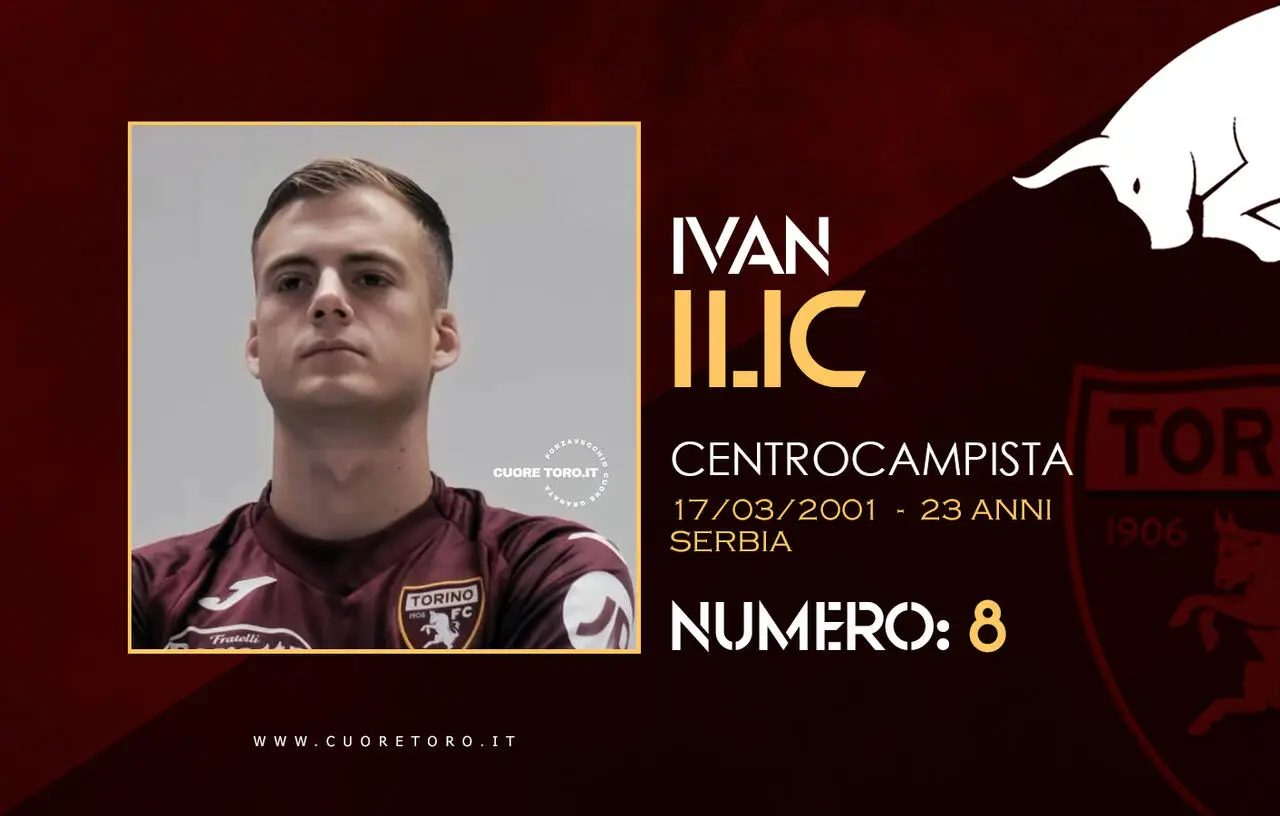 Rosa Torino Fc 2024-2025 - Ivan Ilic
