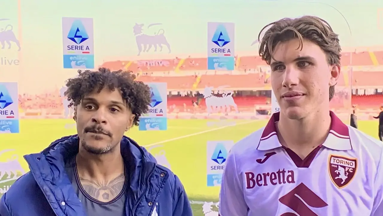 Cesare Casadei e Valentino Lazaro
