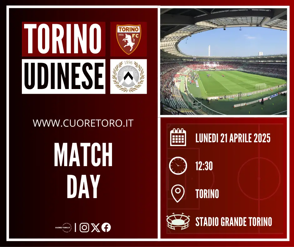 Match Day Torino Udinese