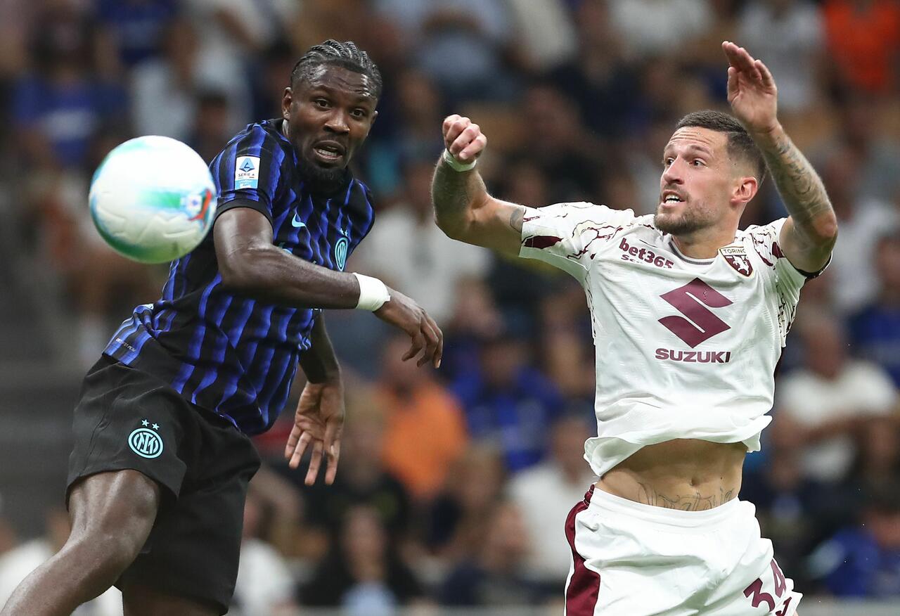 Inter Torino, Biraghi e Thuram