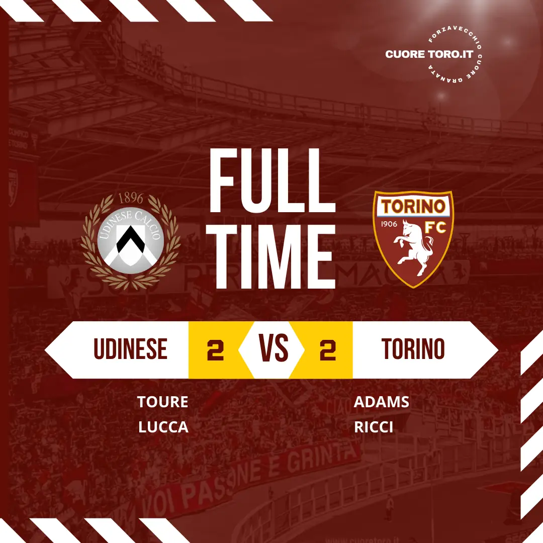 Udinese Torino 2-2