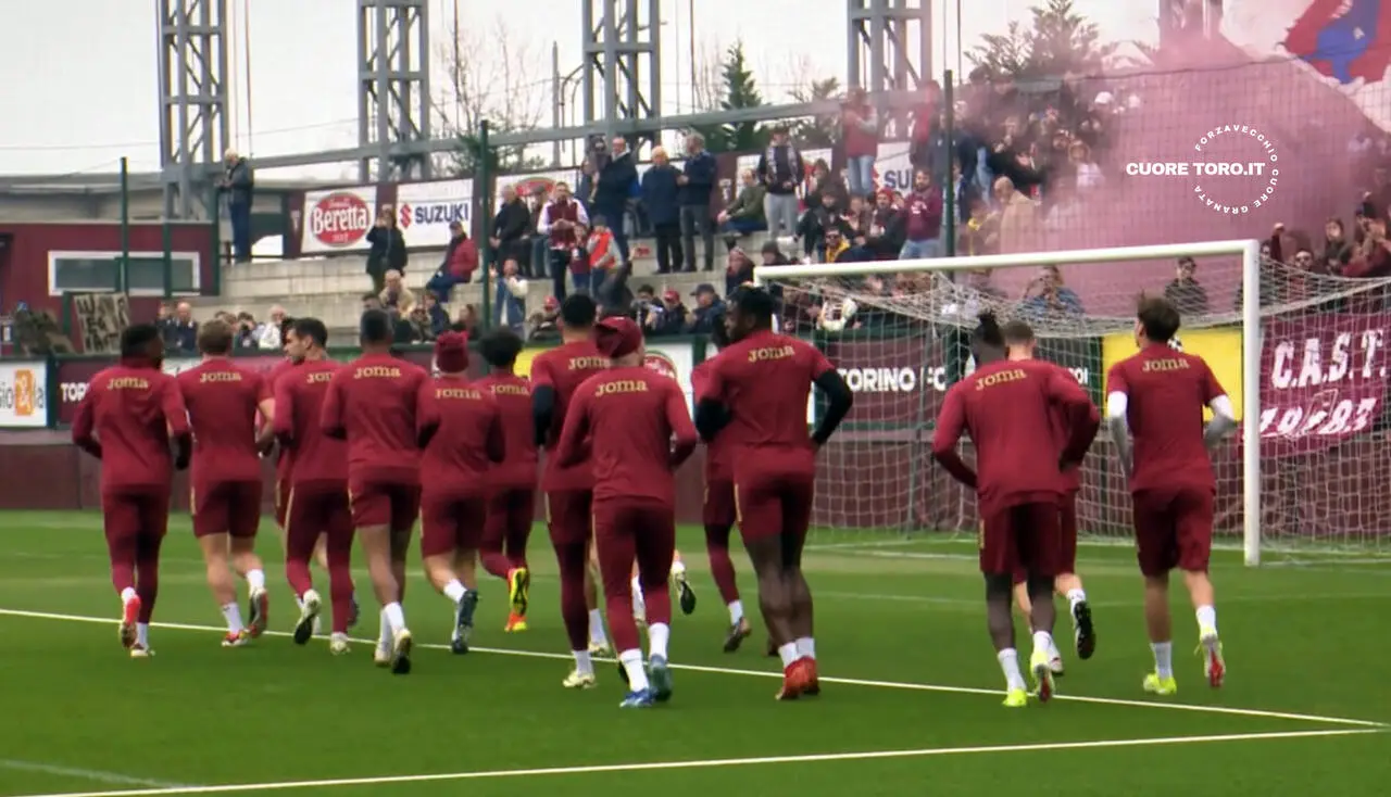 Allenamento al Filadelfia