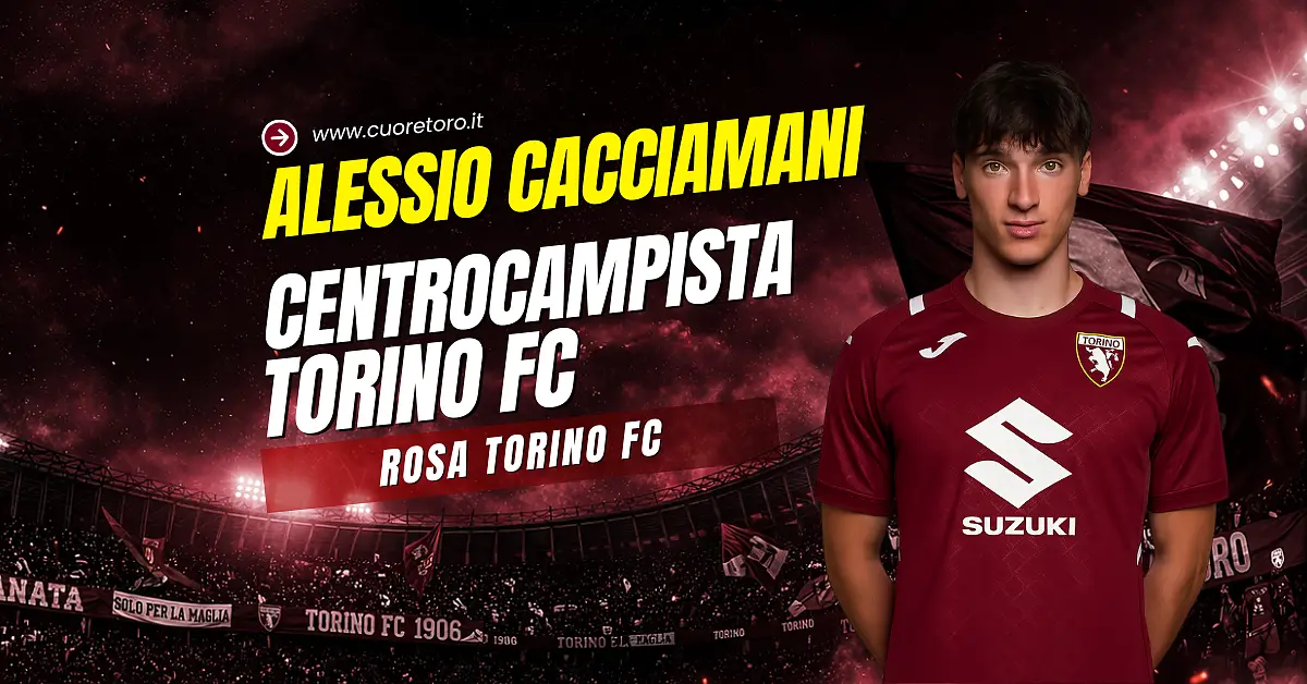 Rosa Torino FC 2026 2027 - Alessio Cacciamani