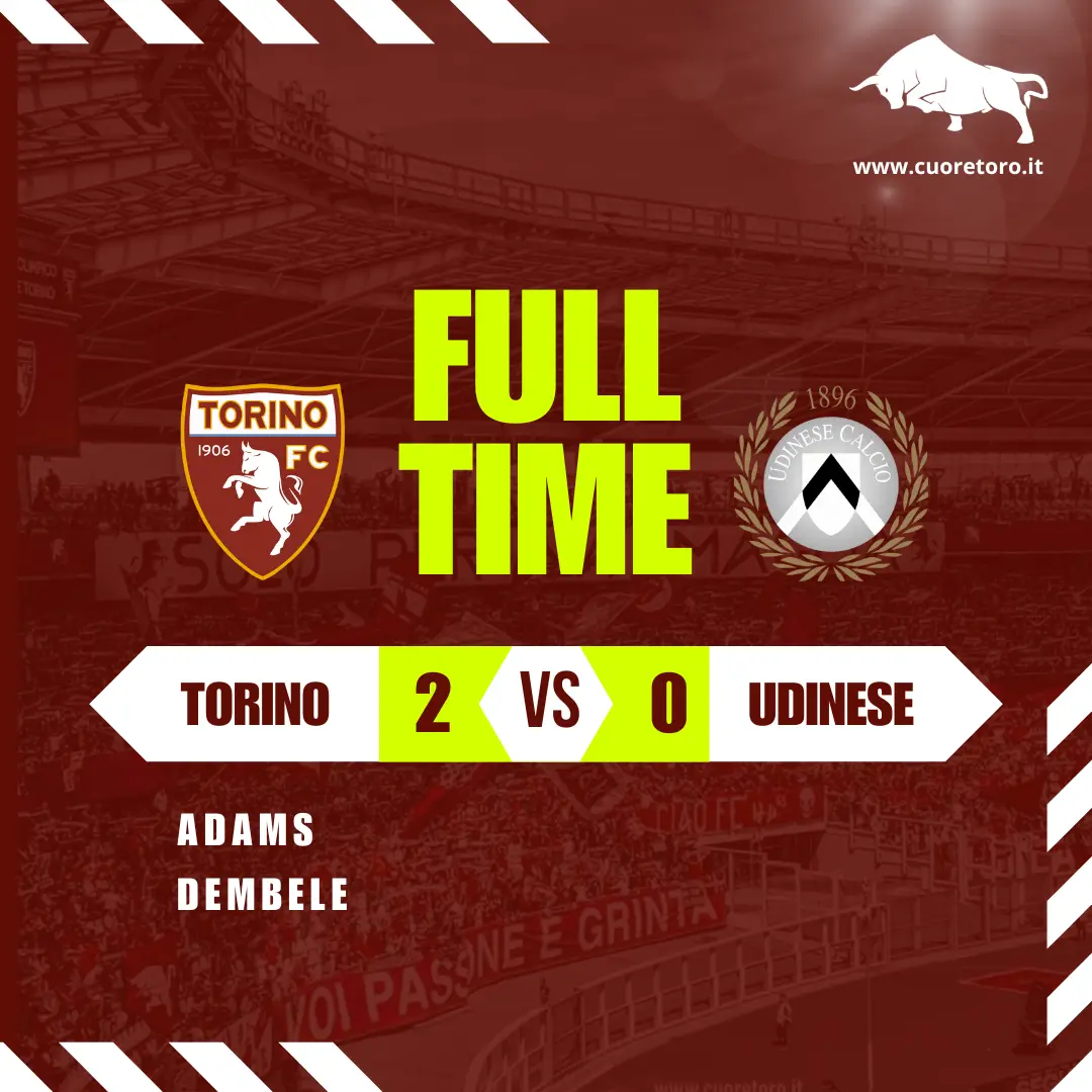 Torino Udinese 2-0