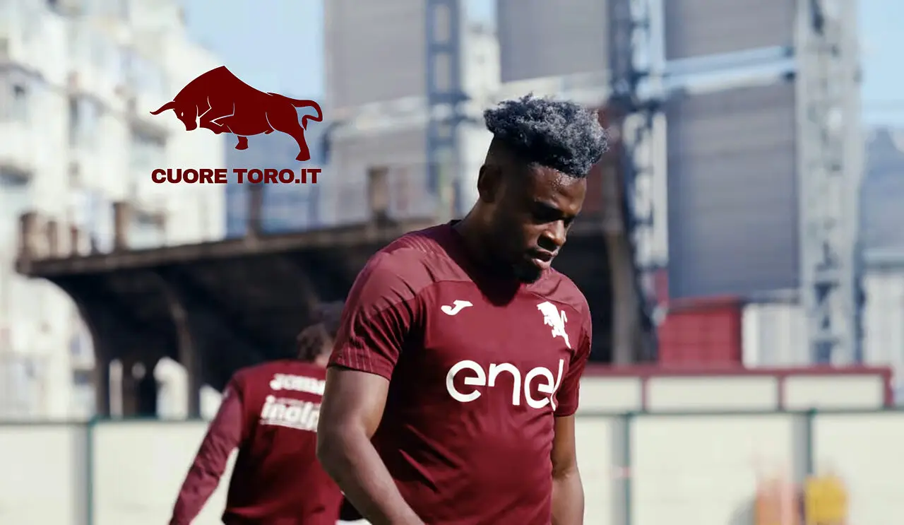 Duvan Zapata, allenamento del Filadelfia - Torino Fc