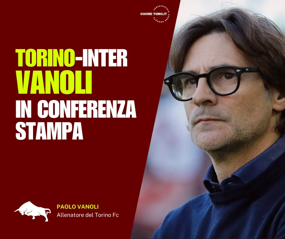 Torino Inter, Paolo Vanoli in conferenza stampa