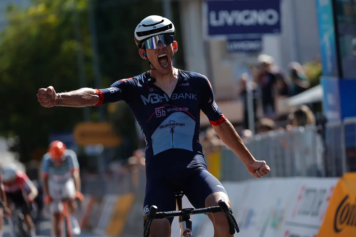 Alessandro Fancellu ©LaPresse (da GreenEdge Cycling)