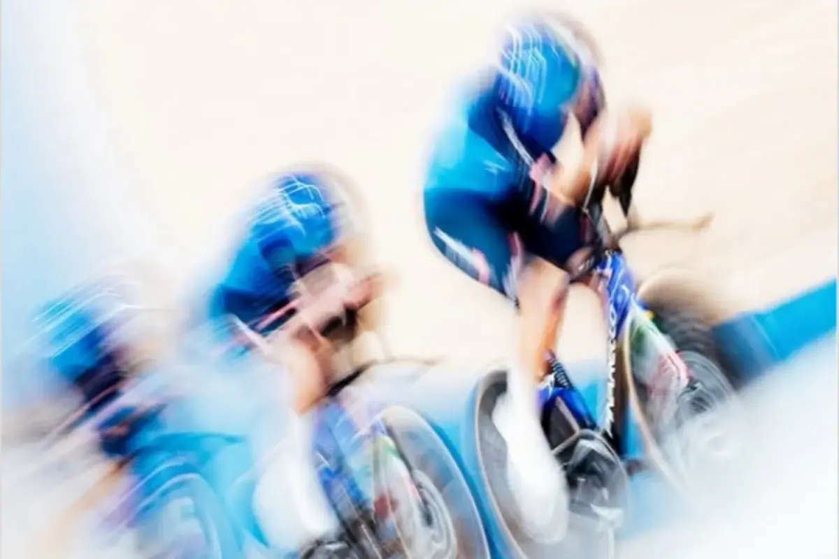 Il quartetto maschile ai mondiali di Shanghai 2026 ©swpix_cycling/z_w_photography