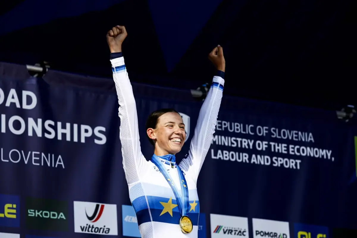 Azzurra Ballan, campionessa europea junior ©Federciclismo