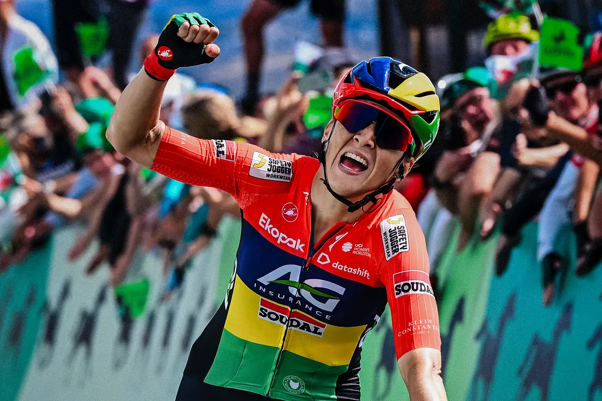 Kim Le Court vince a The Great Orme ©AG Insurance-Soudal