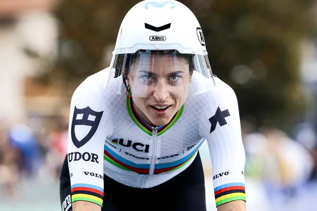 Marlen Reusser, campionessa europea e mondiale a cronometro ©Movistar Team