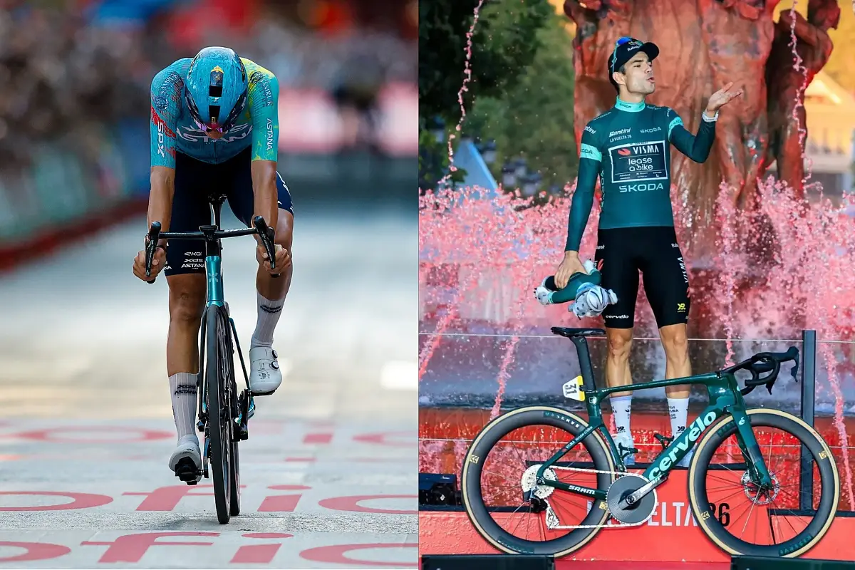 Alessandro Romele e Wout van Aert ©Sprint Cycling/Visma-Lease a Bike
