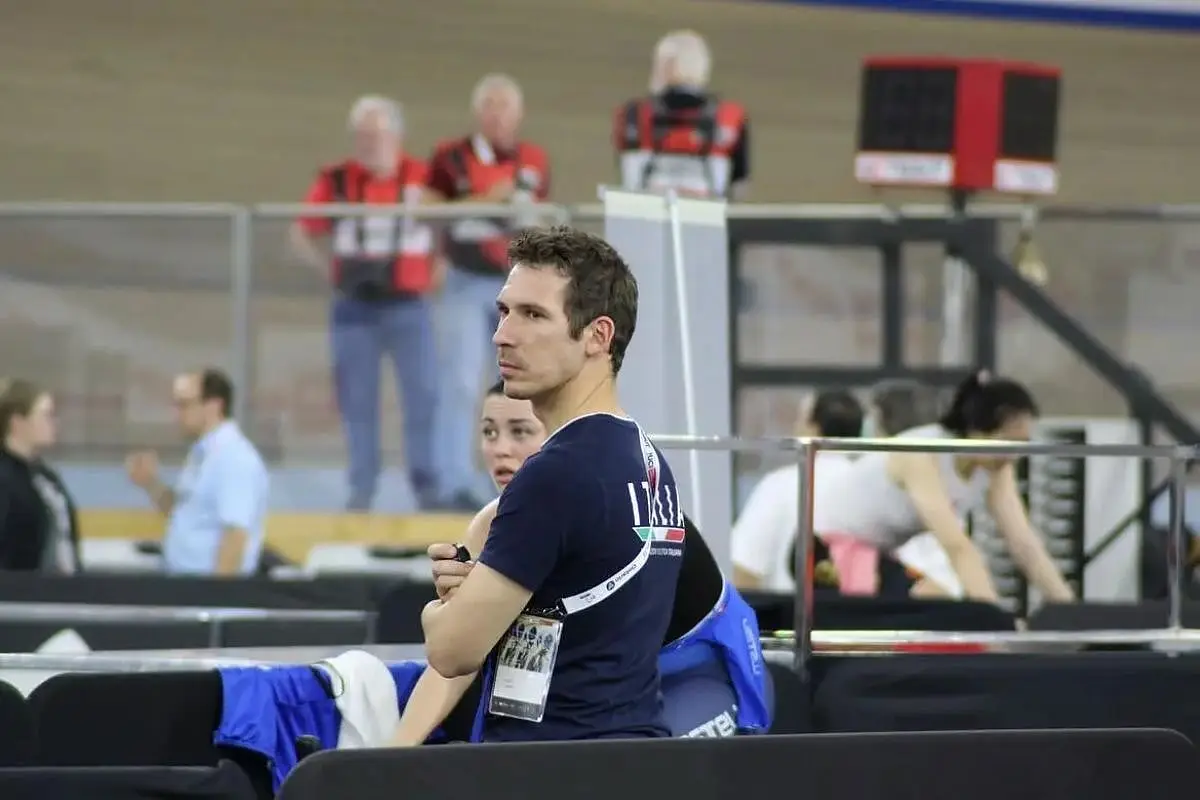 Diego Bragato con il quartetto maschile bronzo olimpico a Parigi 2024 ©JoeCarini
