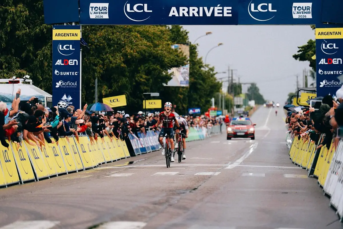 La vittoria di Niels Driesen ©Tour de l'Avenir