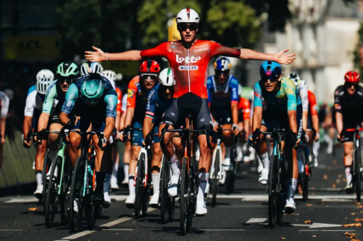 Keije Solen vince la seconda tappa ©Tour de l'Avenir
