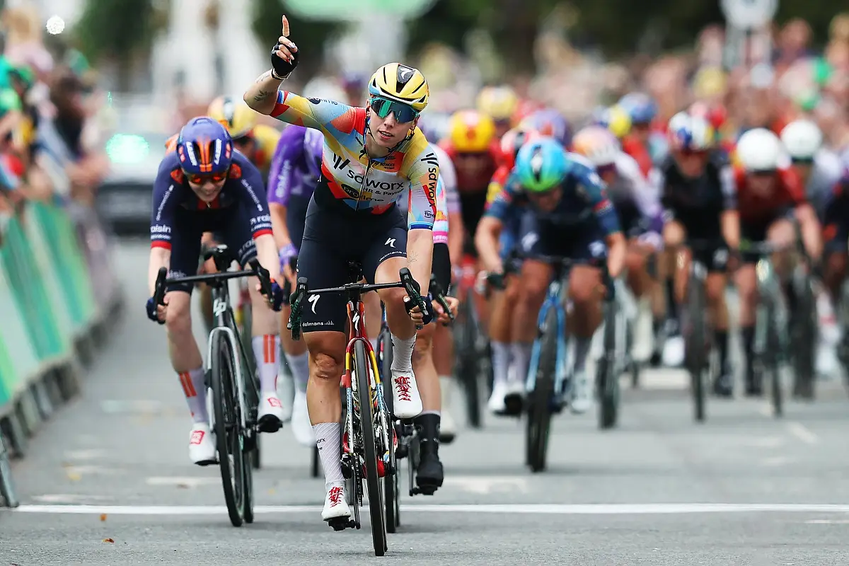 Lorena Wiebes vince la prima tappa ©Team SD Worx-Protime/GettySport