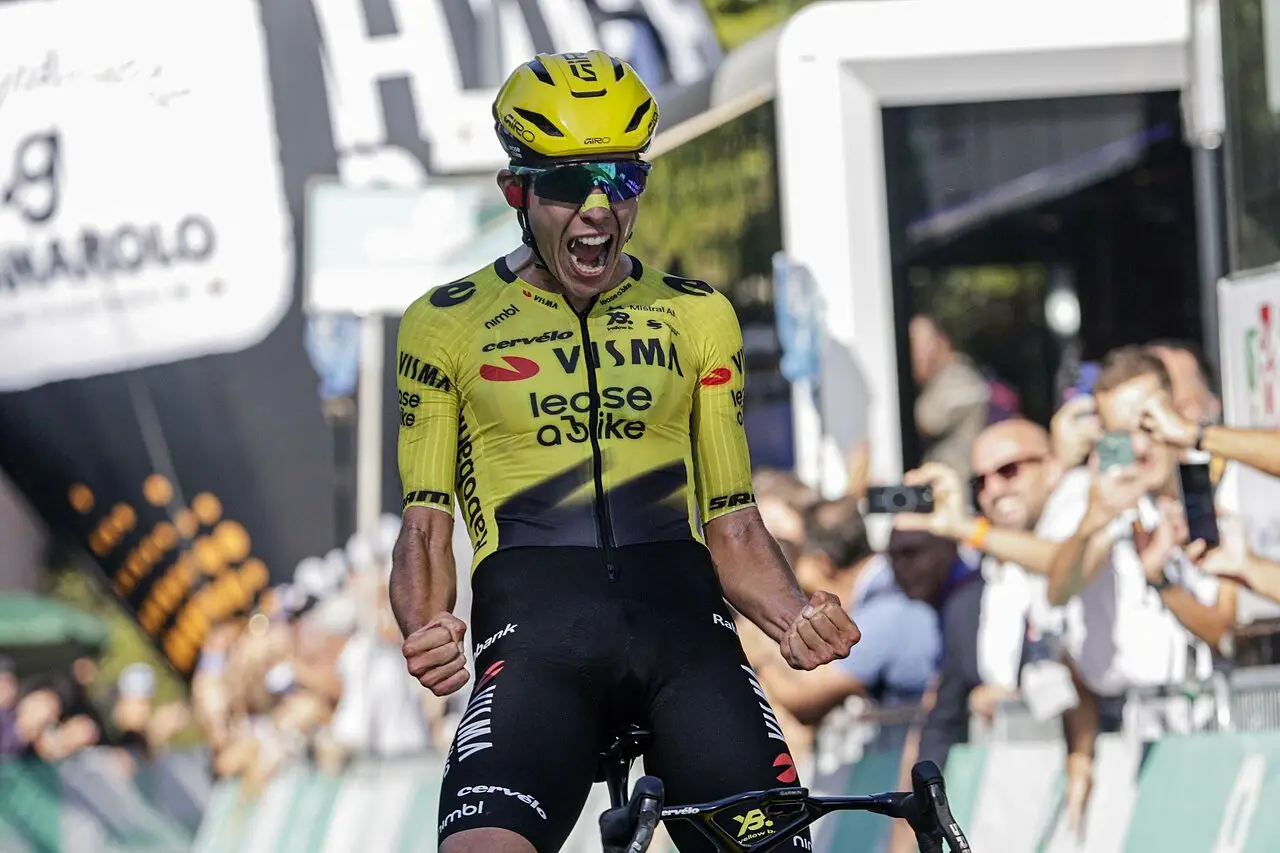 Davide Piganzoli vince il Giro dell'Emilia 2026 © Sprint Cycling via X