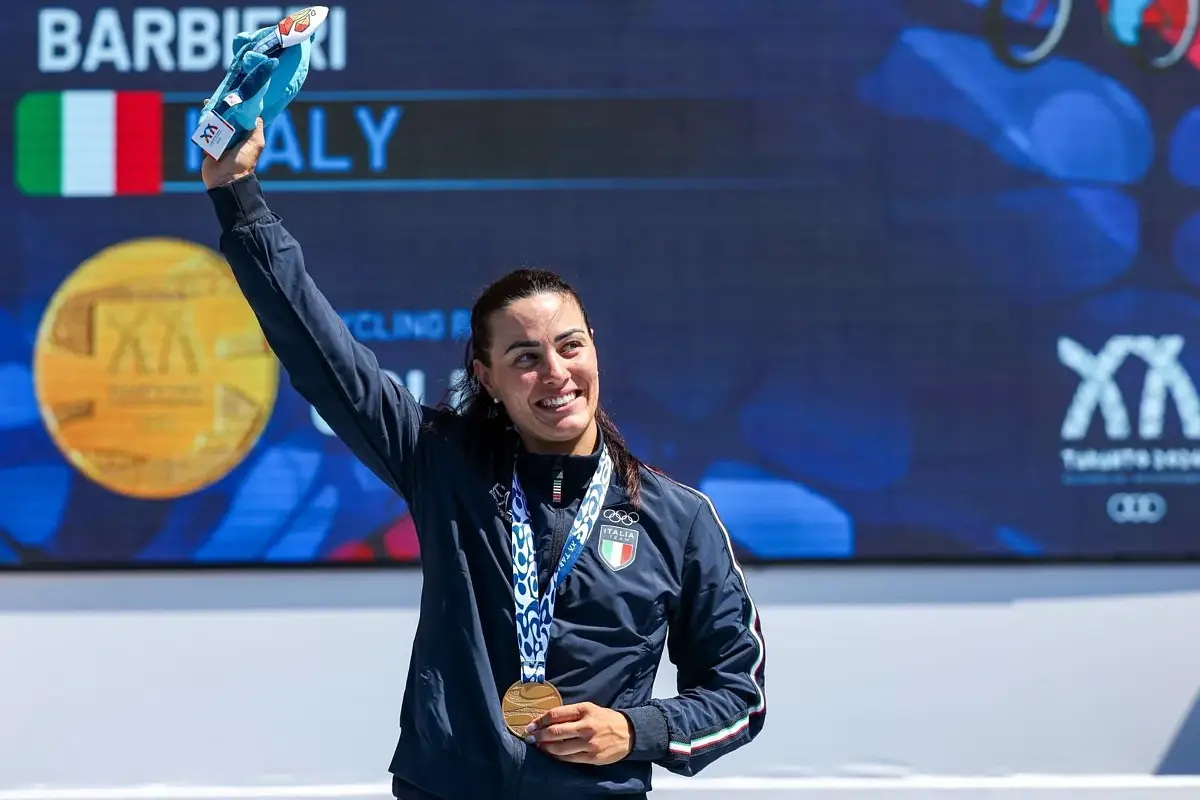 Rachele Barbieri, medaglia d'oro agli ultimi Giochi del Mediterraneo ©Team SD Worx-Protime